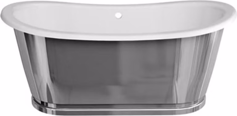 Casa Padrino Vasca da bagno in stile liberty 167,5 x 76,1 x H. 71,1 cm - Vari colori - Vasca da bagno indipendente retrò - Arredo bagno