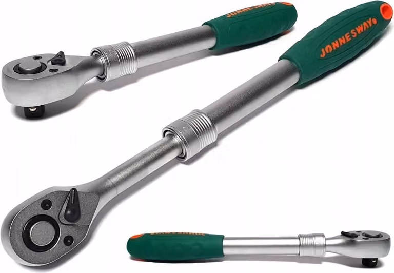 Cricchetto Jonnesway 1/2" Impugnatura a lunghezza variabile R5104