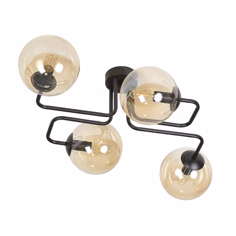 LAMPADA DA SOFFITTO Emibig 4xE14 40W BRENDI 4 BL/MIELE 833/4