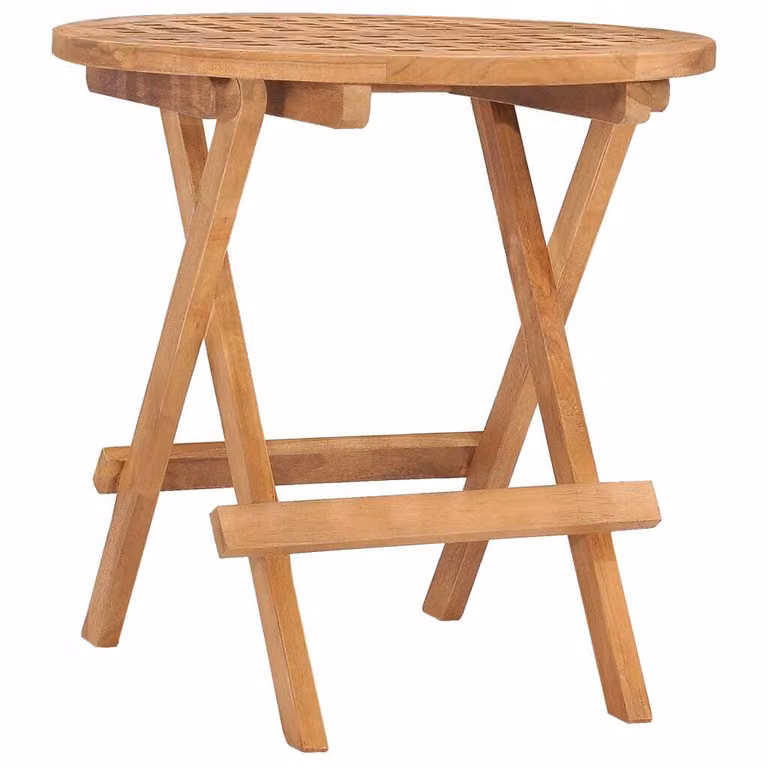 Maison Exclusive - Tavolo da Giardino Pieghevole 50x50x50 cm in Massello di Teak