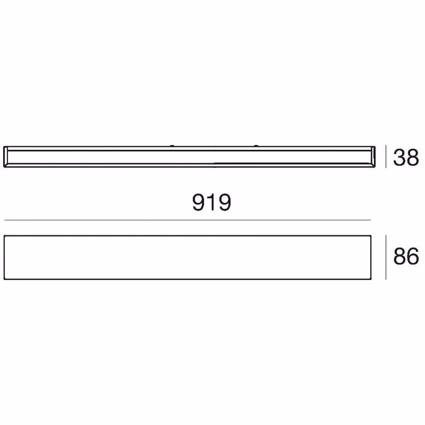 Linea Light Applique da parete a LED Box W2, dimmerabile, Bianco / Opale, Soggiorno / Sala da pranzo, Metallo, Applique a LED