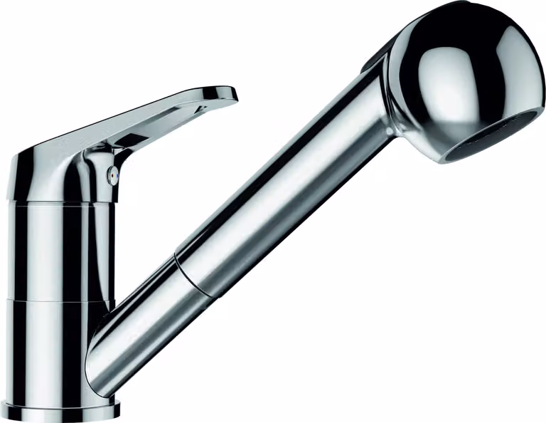 Miscelatore Schock Cosmo 525122CHR, cromo, alta pressione, bocca estraibile