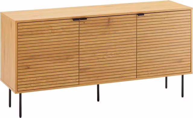 Credenza in legno a 3 ante 150cm STINNA