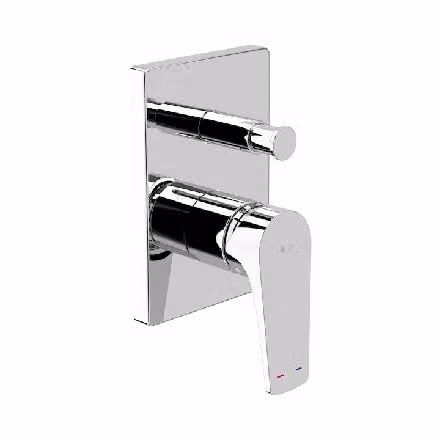 Jika Cubito-N - Miscelatore per doccia da incasso, cromo H3211X60040001