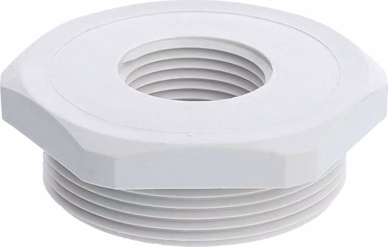 WISKA Riduttore M/M da M40x1,5 a M20x1,5 KRM-M40/M20 Esagonale Poliammide (PA) Filettatura di collegamento 10,0 mm - 1 pezzo