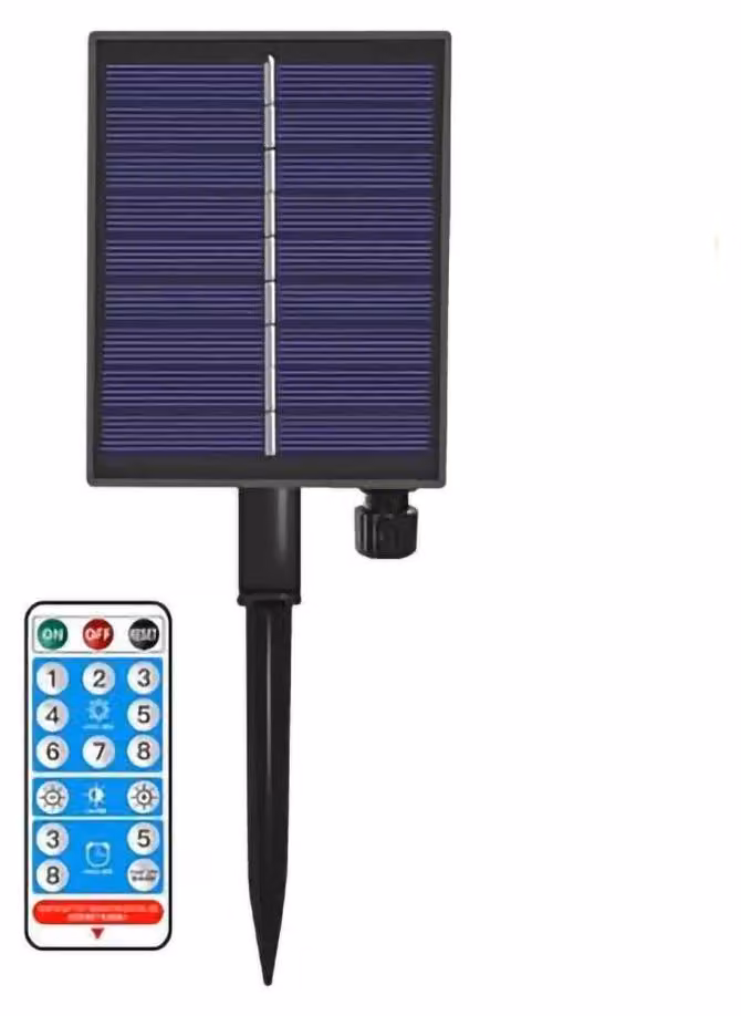 Kit di controllo solare da 1200 mAh, 3,7 V, grado di protezione IP65, con telecomando