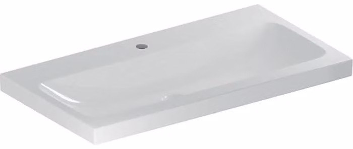 Geberit iCon Light lavabo, 90 cm x 48 cm, avec trou pour robinetterie, sans trop-plein,501836, 501.836.00.5, 501.836.00.5