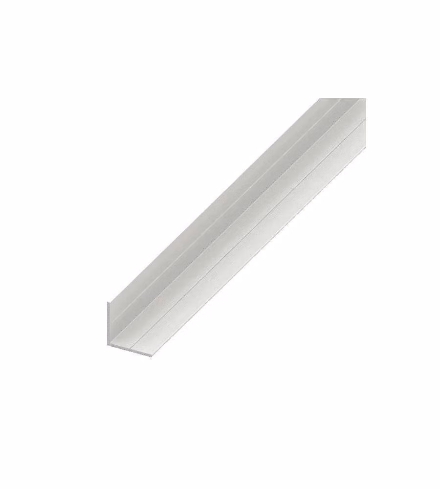 Alfer Angolare scanalato PVC bianco 23,5x1,5 mm 2,5 m
