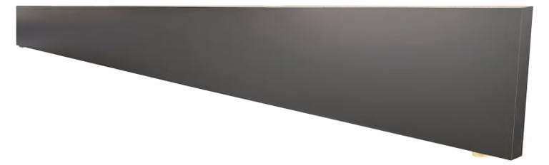 Zoccolo per mobile basso, colore antracite, per cucine NESSA / SCANDI / AVA / OLD, cucina a parete, blocco cucina, cucina componibile. Larghezza 150 cm x altezza 15 cm x profondità 1,60 cm.