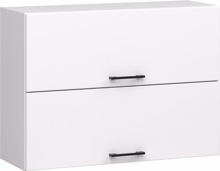 Armadio da cucina sospeso raumhirsch modello OLIWIA, 80 cm, armadio a parete con 2 ante, finitura opaca, 58 cm