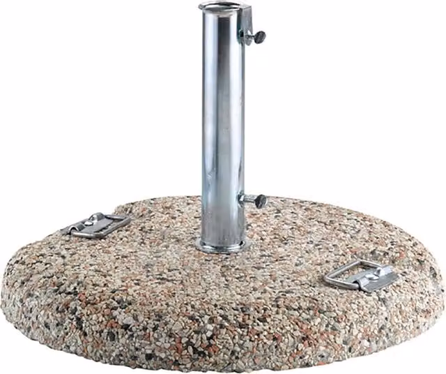 Base graniglietto con maniglie Cheonda multicolore per ombrellone con portata 75 kg