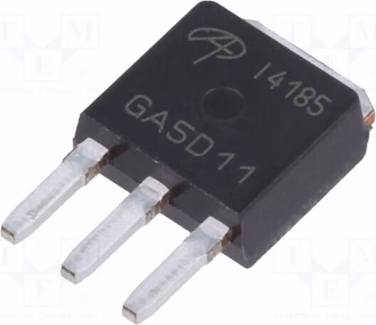 1 x Transistor: MOSFET P-channel, 31W, -40V, -31A, TO251A, AOI4185