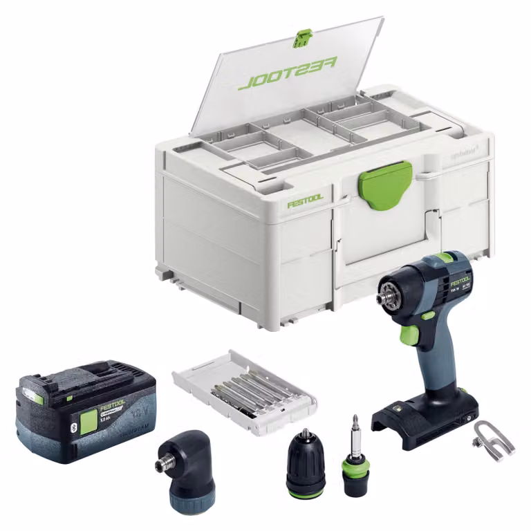 Festool TXS 18-Basic-Set Avvitatore a batteria 18 V 40 Nm Brushless + 1x batteria 5,0 Ah + Systainer - senza caricabatteria