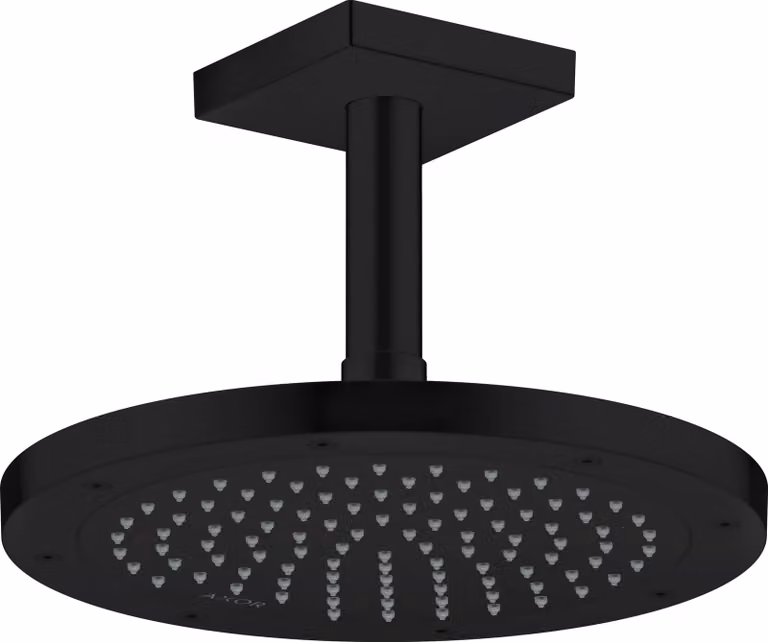 hansgrohe AXOR ShowerSolutions raccord de plafond, carré, 100mm, 26437670, 26437670