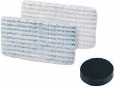 Kit di ricambio per lavapavimento Rowenta CLEAN & STEAM composto da salviettine e filtro, colore bianco
