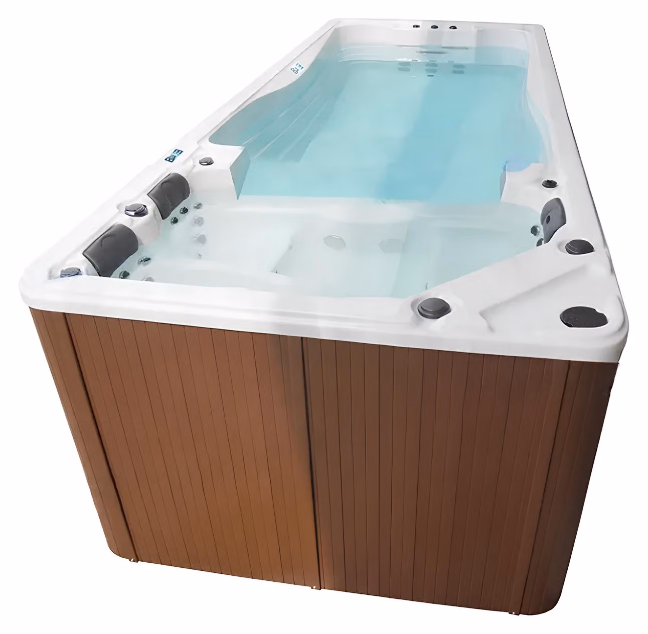 Outdoor Spa Whirlpool Whirlwanne Außenwhirlpool Heißwasserbecken 580x225cm