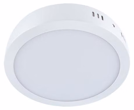 Plafond a soffitto moderno per cucina sala da pranzo bianco rotondo Ø30cm colore neutro LED 24W MARTIN Struhm