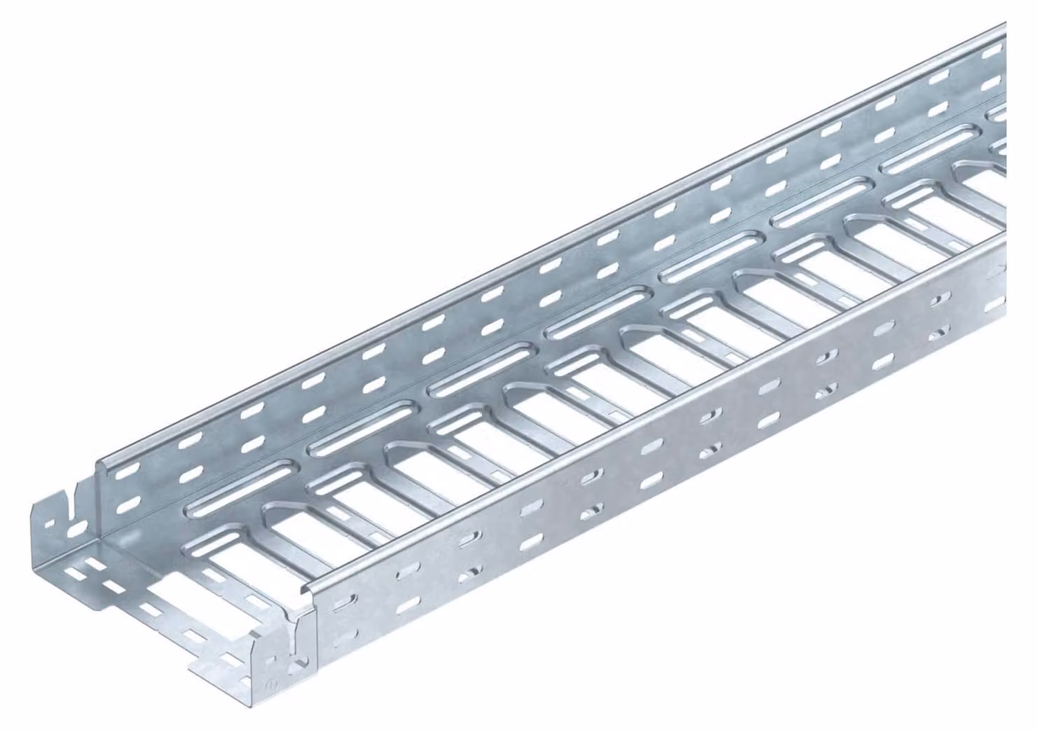 vaschetta per cavi da 3 metri 60x200x3050 mm - Presa per cavi 60x200 mm MKSM 620 FT