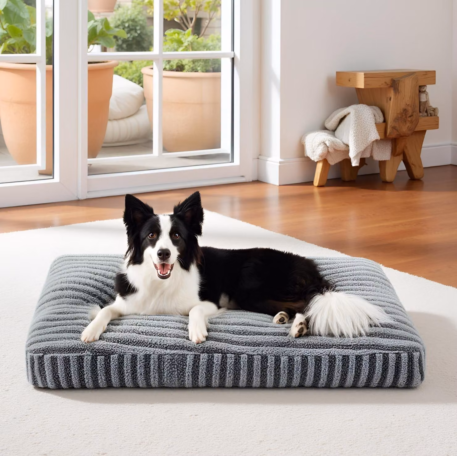 Omgoods - Cuccia per cani di grandi dimensioni, modello "Pawk" - Cuccia morbida e traspirante, ideale per cani di grossa taglia
