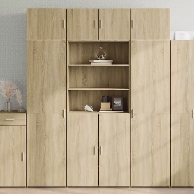 Armadietto Rovere Sonoma 80x42,5x225 cm in Truciolato 3281345