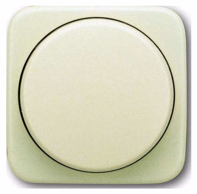 Busch-Jaeger Placca centrale bianca per dimmer rotativo da incasso 2115/11-212-500