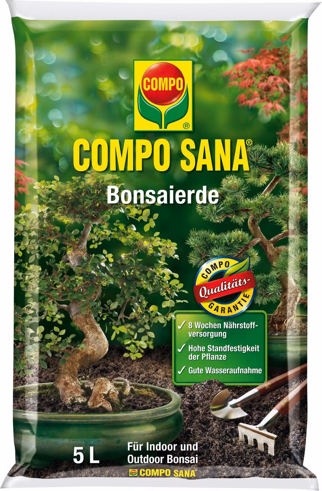 COMPO 11602 Terriccio per bonsai COMPO SANA, 5 litri