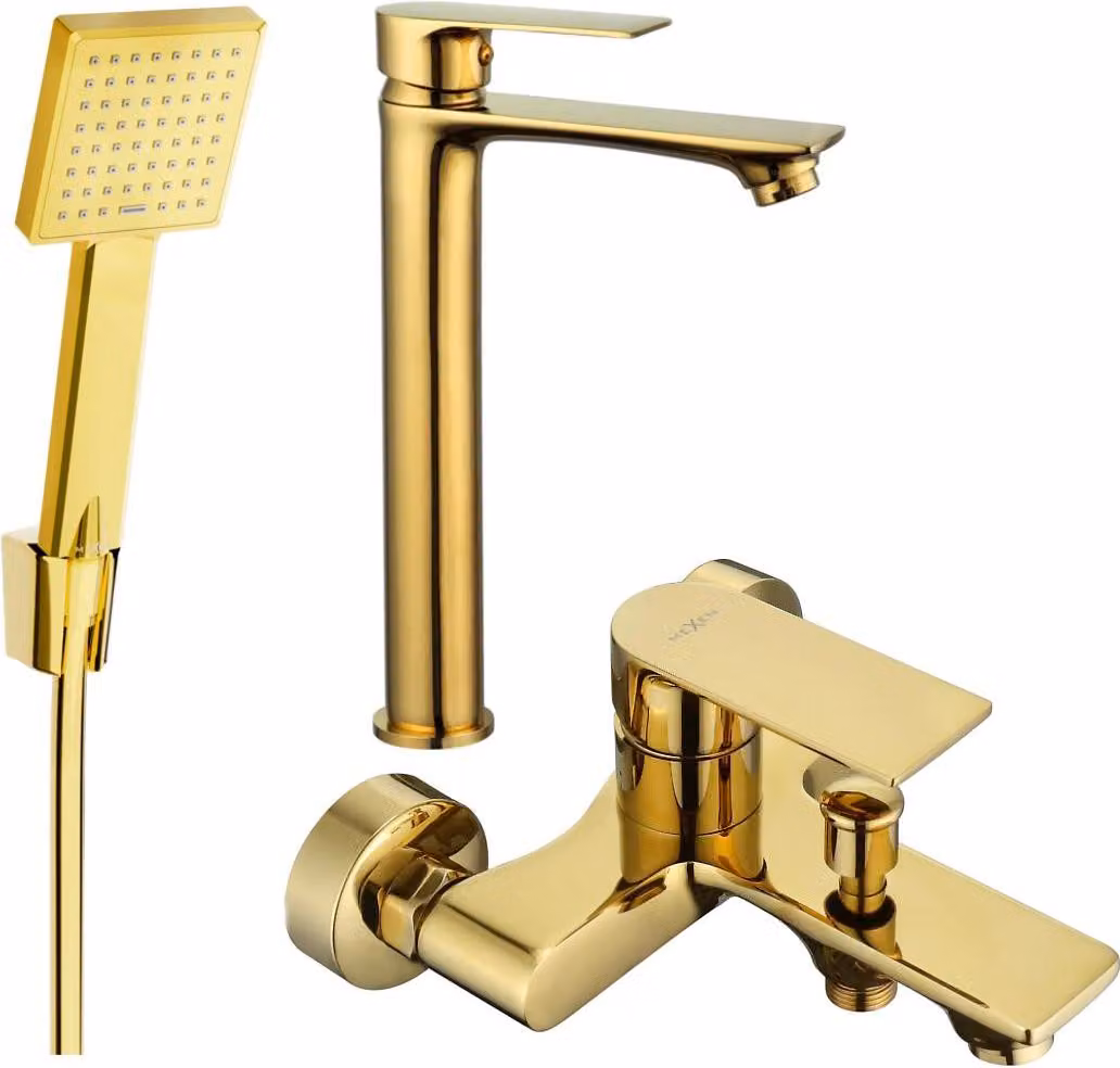 Mexen Royo R45 set da bagno, dorato - 72213R45-50