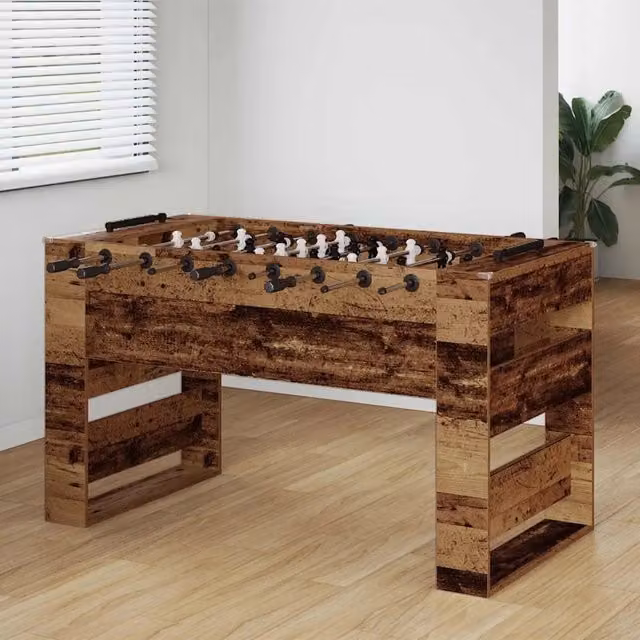 Tavolo da Foosball Legno vecchio 146,5 x 74 x 85 cm 3378205