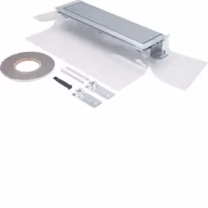 Hager BKFDE400145, Tappo terminale, Zama, Acciaio, Zincato, Avvitabile, conforme a DIN EN 50085-1, DIN EN 50085-2-2