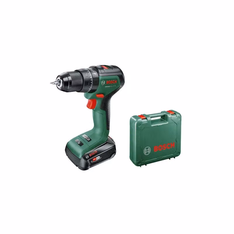 Trapano a percussione Bosch UniversalImpact 18V-60 con motore brushless da 60 Nm e batteria ricaricabile verde – 2