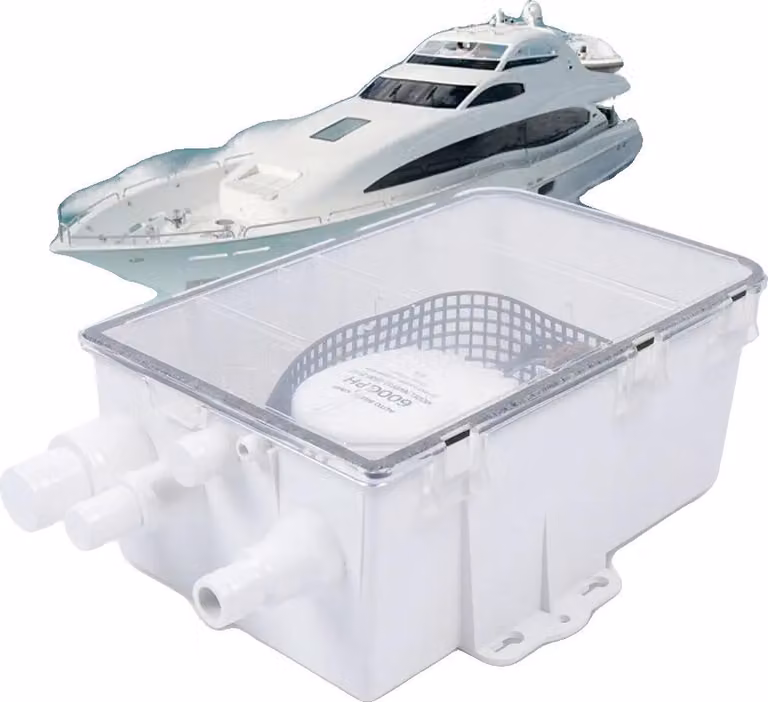 Pompa per acqua sporca per doccia, involucro in ABS resistente, portata 600 GPH, alimentazione a 12 V, prevalenza massima di 2,5 metri, galleggiante automatico