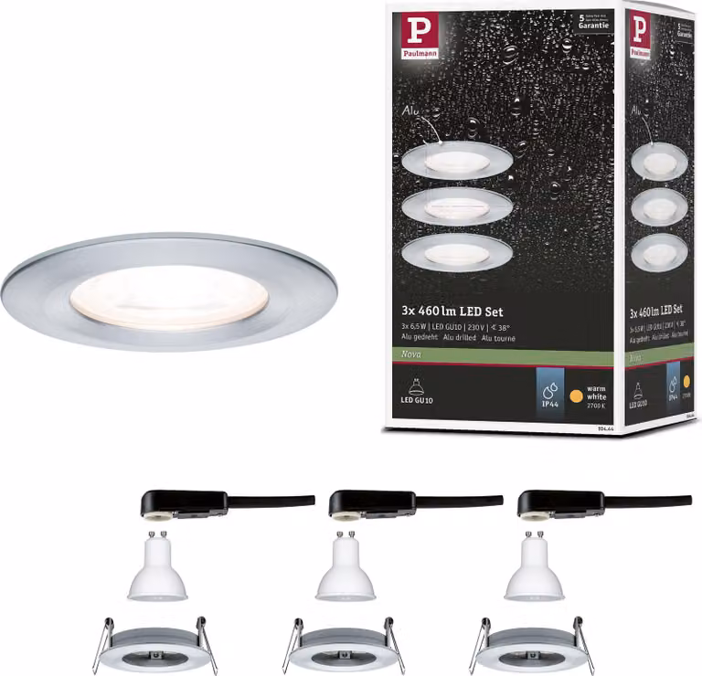 Paulmann Luce da incasso LED Nova basic set rigido