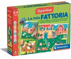 Gioco educativo La mia Fattoria Clementoni Sapientino Baby Montessori multicolore