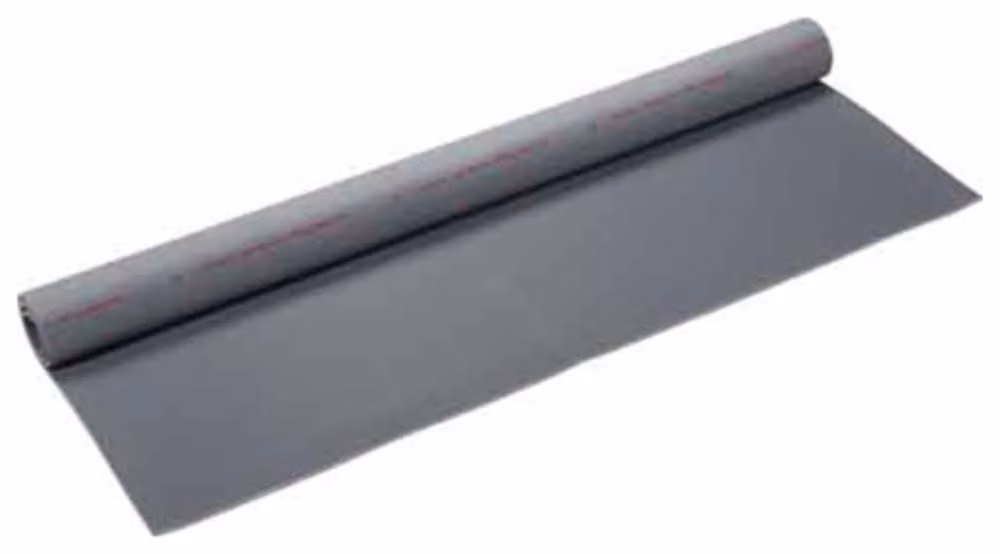Tappetino isolante WETEC, superficie rigata, 50.000 V, 1,0 x 1,0 m, spessore 4,5 mm