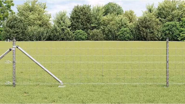Recinzione in rete saldata con punte 50 x 0,6 m (L x H)