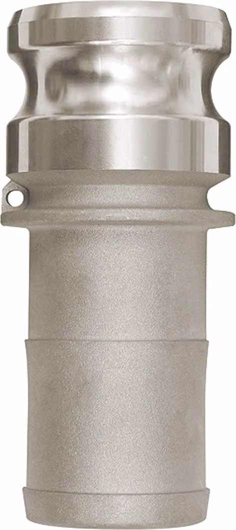 Riegler Kamlok innesto rapido con gommino, tipo E, alluminio, LW 100