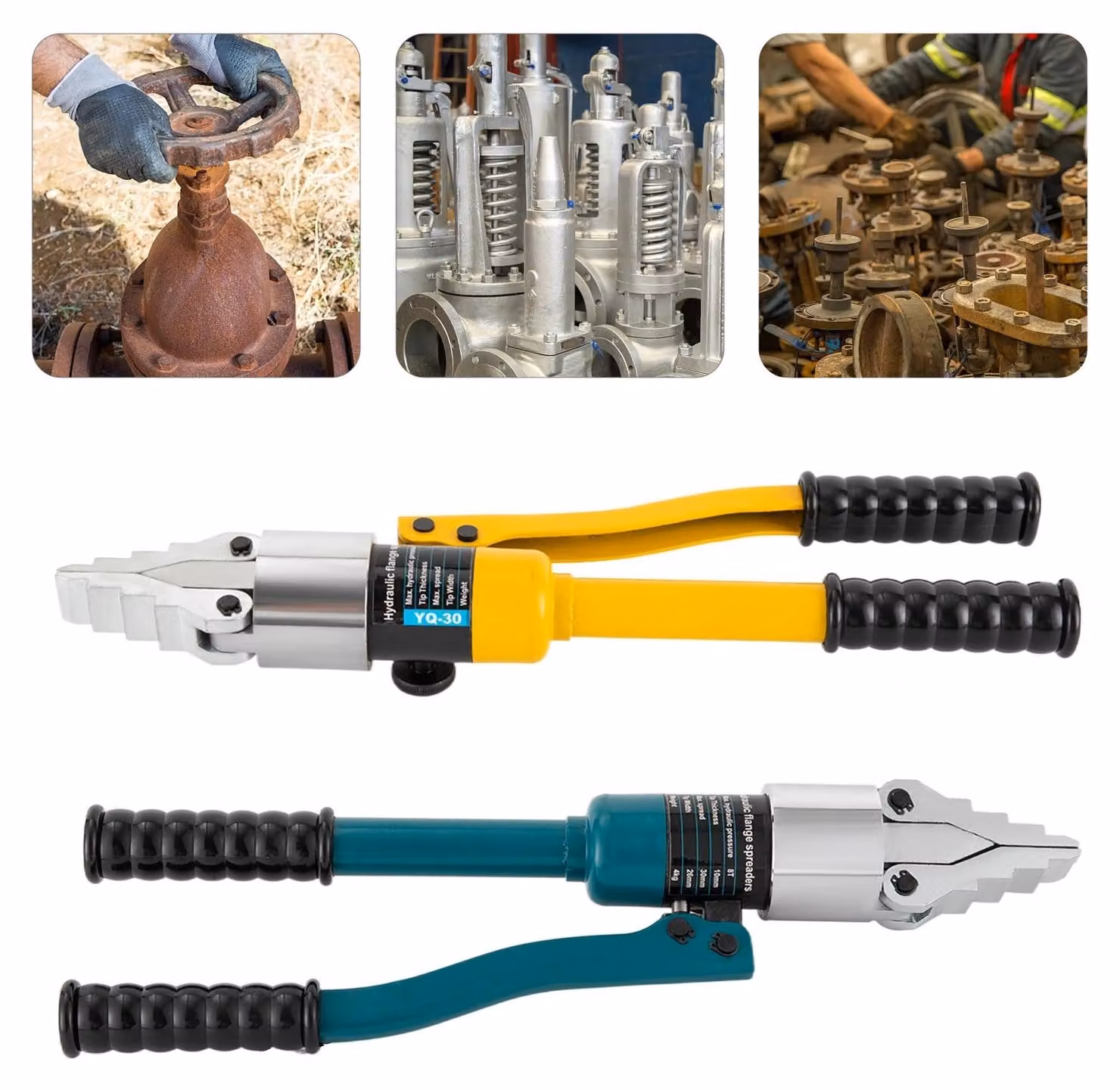 Kit di strumenti idraulici portatili per la divaricazione