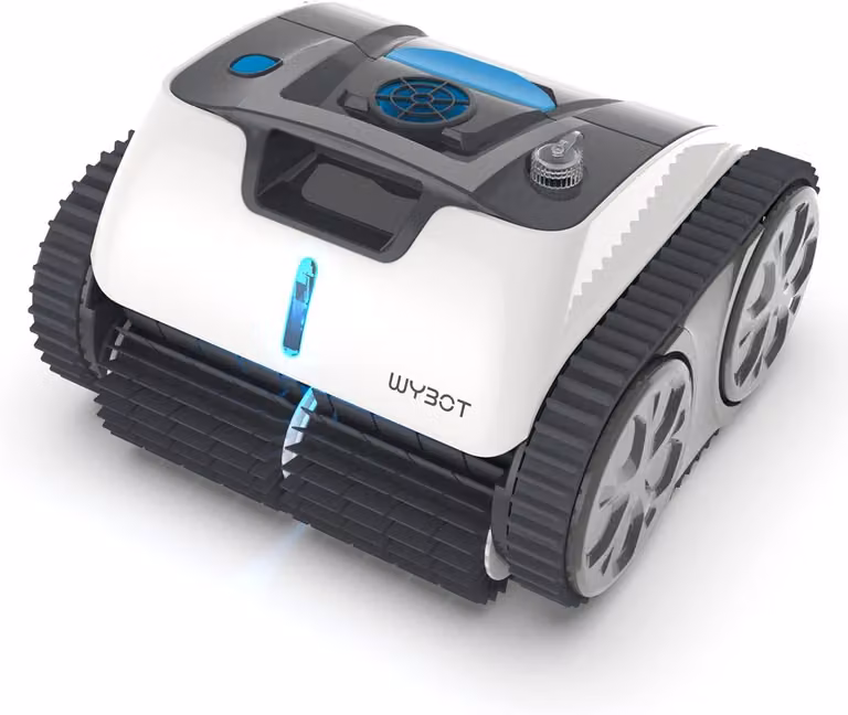 Pulitore automatico per piscine con autonomia di 110 minuti, sistema di pianificazione del percorso e pulizia delle pareti per piscine