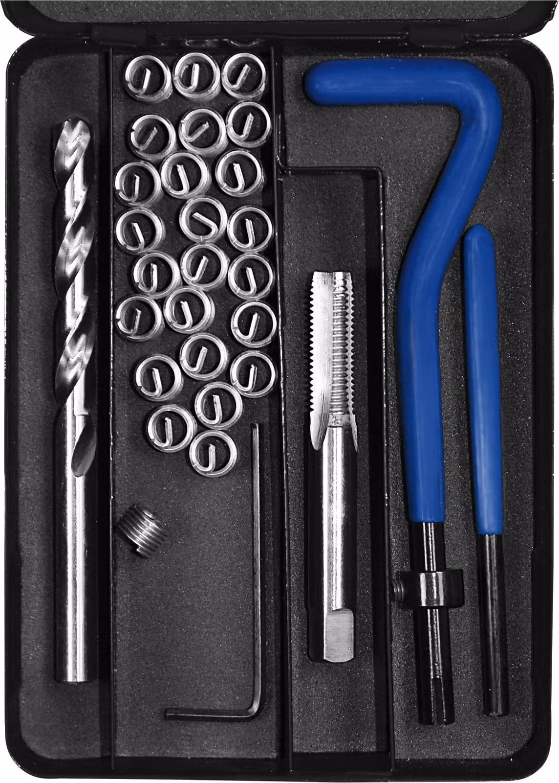 SW-Stahl 84020L Kit di riparazione della filettatura in cassetta di plastica M 8