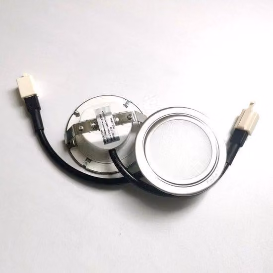 Lampada a LED per la cucina - Lampada da cappa color argento - Diametro 68 mm