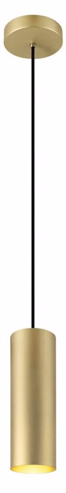 SLV ENOLA, lampada a sospensione, lunghezza sospensione 150cm, E27, 1x max. 50W, oro opaco 1008134
