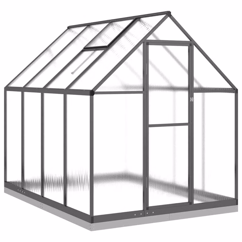 Telaio Serra con Base Antracite 224x169x202 cm in Alluminio