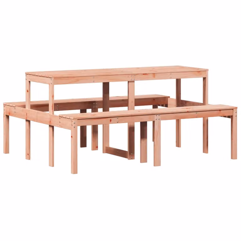 Tavolo da Picnic 160x134x75 cm in Legno Massello di Douglas