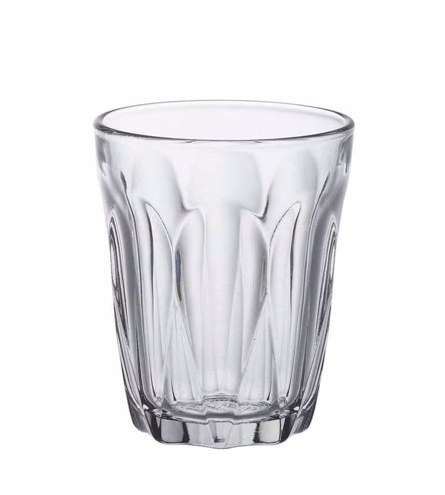 Duralex Bicchieri Vetro Trasparente Provence 90 cc Set 6 pz Lavabile