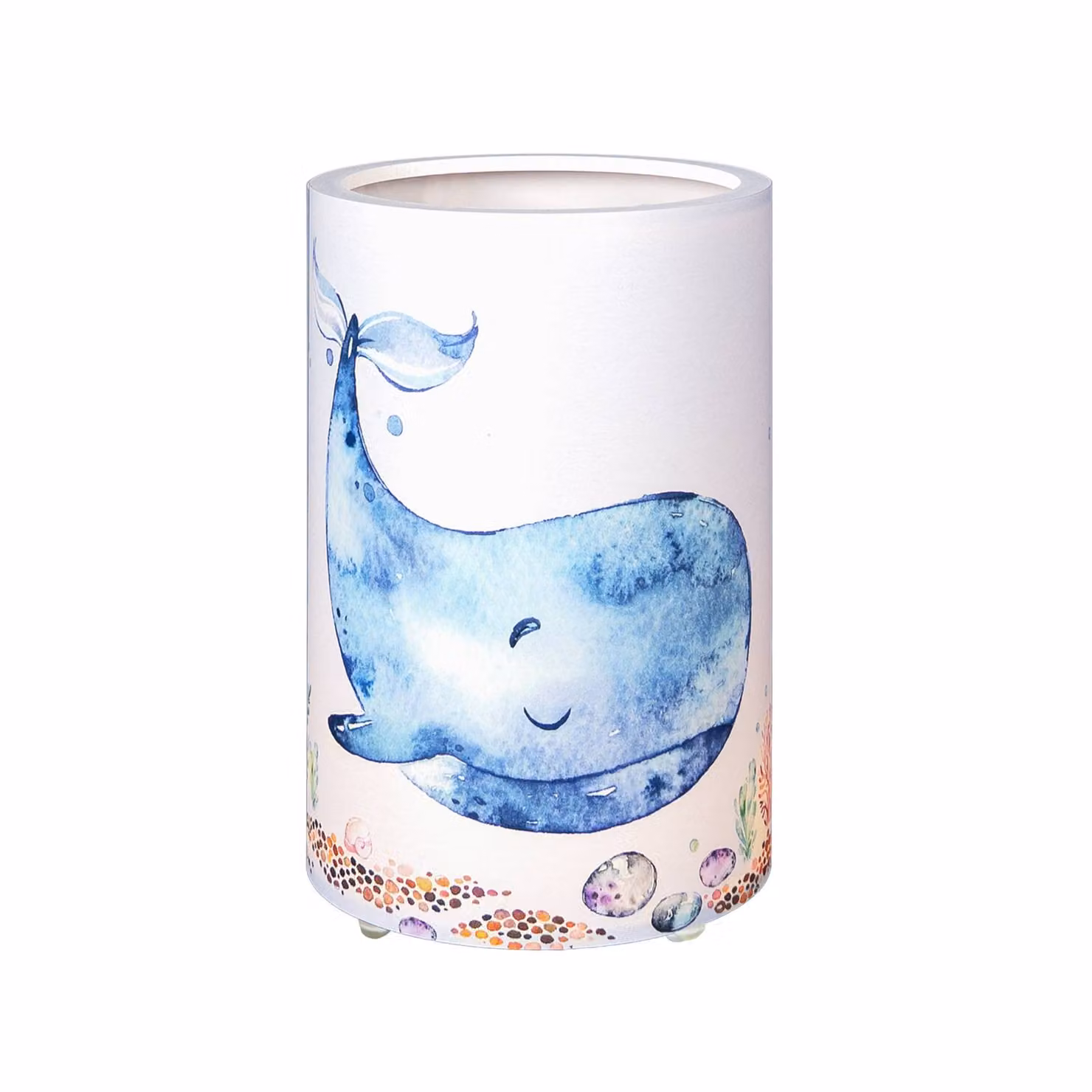 Elobra Lampada da tavolo Paul Pottwal, dimmerabile, Blu, Cameretta, Plastica, Lampada da tavolo