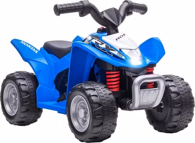 Quad elettrico per bambini 18-36 mesi ¨C Xylo ¨C con luci LED e clacson, blu, 65,5x38,5x43,5cm