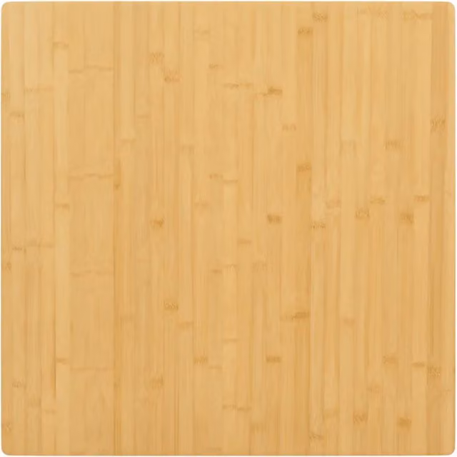 Dessus de table 90x90x2,5 cm bambou