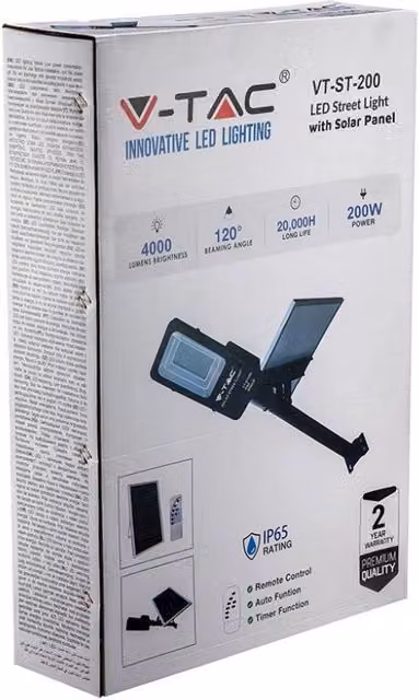 50 W LED Solar Street Light 6000K
