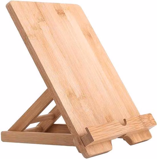 Portaoggetti mobile in legno, ideale per scrivania. Portaoggetti in legno, perfetto per l'ufficio. Portaoggetti mobile, scaffale mobile. Adatto per iPad, tablet e smartphone, e per tutti i tipi di cellulari