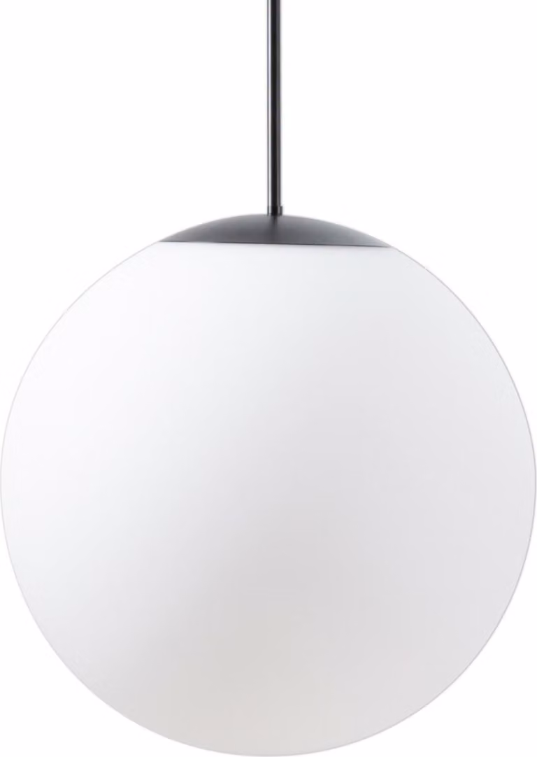 OSMONT ADR62015 ADRIA P3 HP apparecchio a sospensione in vetro nero/bianco IP40 3000 K 52W LED DALI